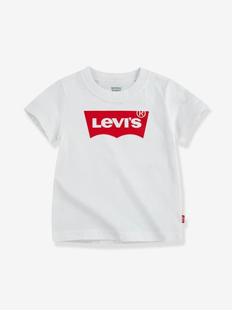 Jungen T-Shirt Batwing Levi's blanc+bleu 