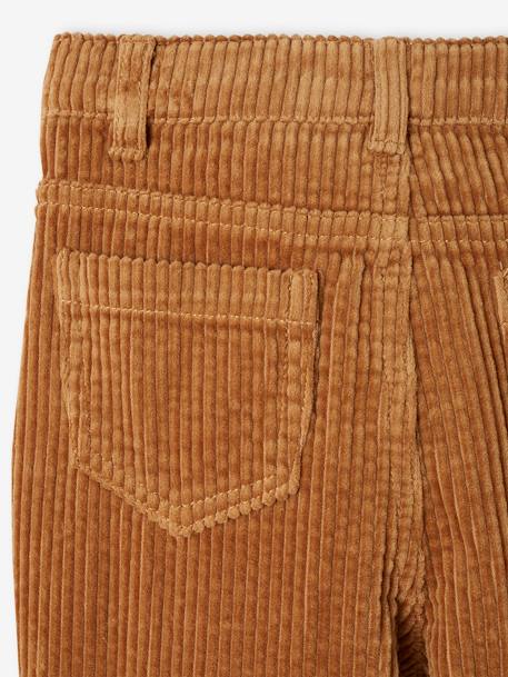 Mädchen Mom-Fit-Cordhose, Hüftweite SLIM camel 