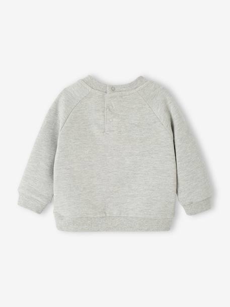 Sweat bébé Disney® Mickey gris chiné 