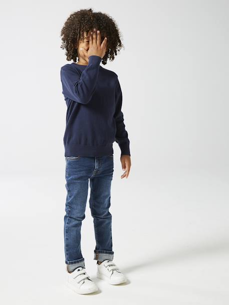 Jungen Slim-Fit-Jeans stone 