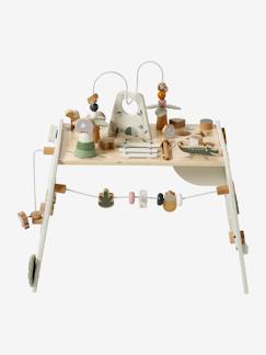 Spielzeug-Erstes Spielzeug-Erstes Lernspielzeug-Mitwachsender Baby Activity-Tisch „Tansania“, Holz FSC