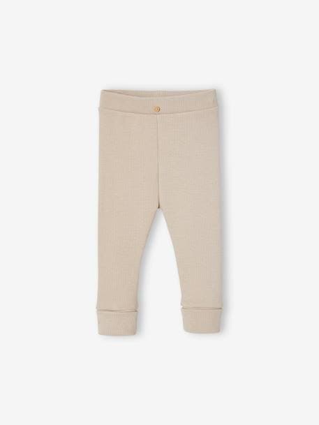 Legging évolutif bébé BASICS beige+cappuccino+jaune d'or+marine 