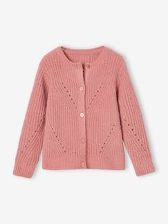 Mädchen-Pullover, Strickjacke, Sweatshirt-Mädchen Cardigan aus Chenille-Garn