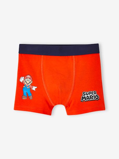 3er-Pack Jungen Boxershorts SUPER MARIO terrakotta 