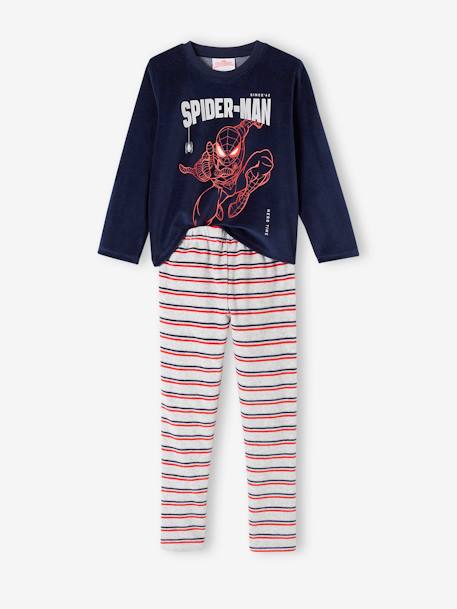 Jungen Samt-Pyjama MARVEL SPIDERMAN marine 