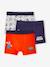 3er-Pack Jungen Boxershorts SUPER MARIO terrakotta 