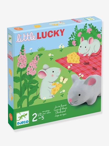 Kinder Mäusespiel LITTLE LUCKY DJECO grün 