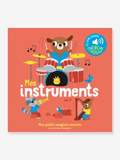 Spielzeug-Bücher (französisch)-Französisches Kinderbuch: Instrumente - Mes petits imagiers sonores - Gallimard Jeunesse