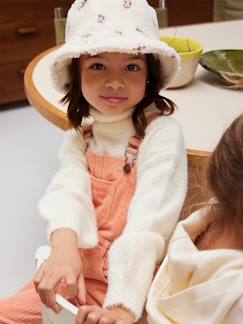 Mädchen Hut aus Teddyfleece