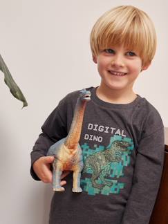 Junge-T-Shirt, Poloshirt, Unterziehpulli-T-Shirt-Jungen Shirt mit Dinoprint