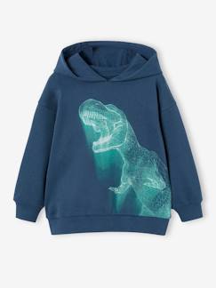 Junge-Pullover, Strickjacke, Sweatshirt-Jungen Dino-Kapuzensweatshirt