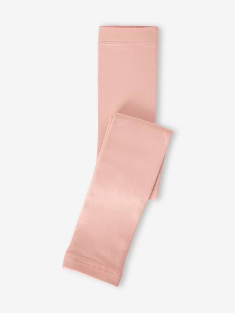 Mädchen Thermo-Leggings blau+grau meliert+pudrig rosa+schwarz 