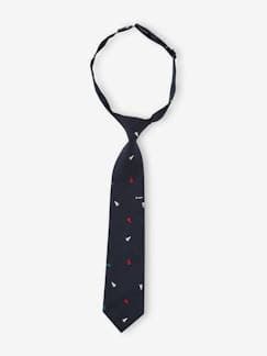 Garçon-Accessoires-Cravate de Noël motifs sapins garçon