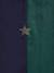 Lot de 2 collants étoiles en polyamide fille vert 