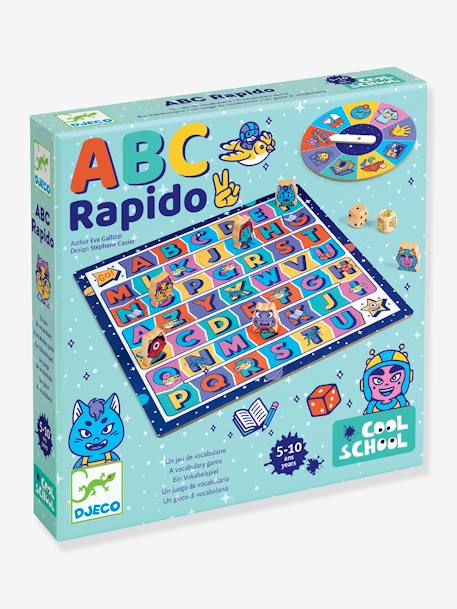 Kinder Wortschatz-Spiel ABC RAPIDO DJECO blau 