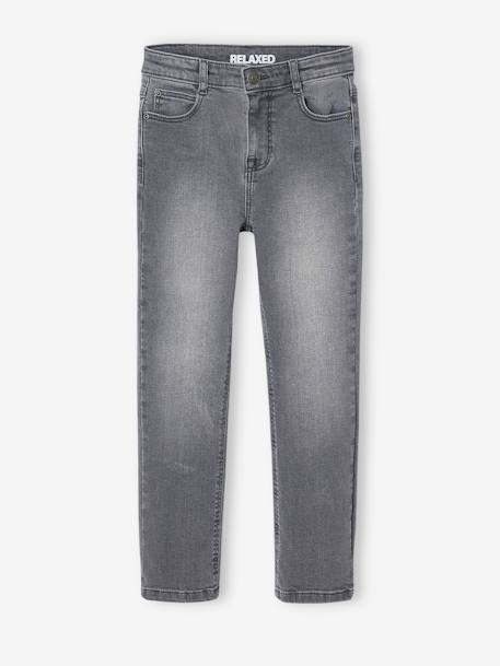 Jungen Loose-Fit-Jeans grauer denim+STONE 