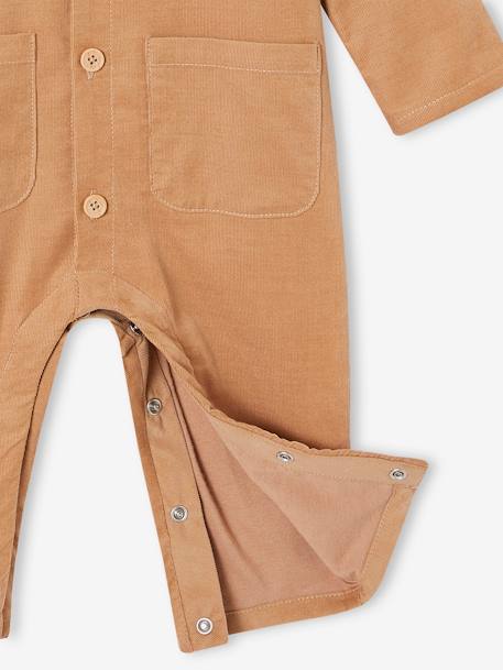 Baby Cord-Overall cappuccino 