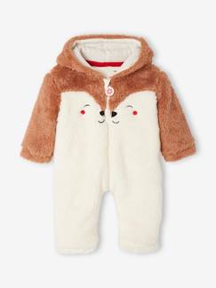 Bébé-Pyjama, surpyjama-Surpyjama bébé renne de Noël effet peluche