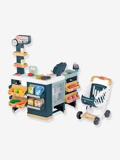 Spielzeug-Nachahmungsspiele-Haushalt, Atelier und Berufe-Grosser Spiel-Einkaufsmarkt Maxi Market SMOBY