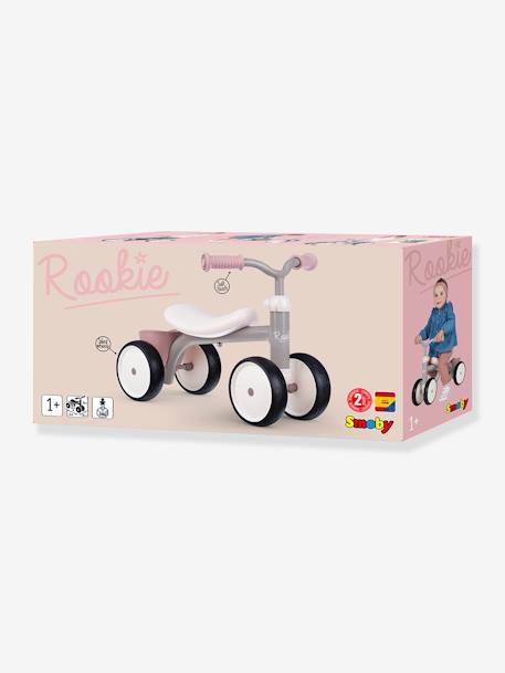 Porteur Rookie SMOBY rose+ROUGE VIF UNI 