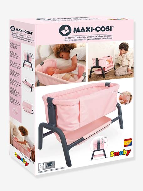 Puppen-Beistellbett Maxi Cosi SMOBY rosa 