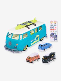 Spielzeug-Fantasiespiele-Spielzeug-Autotransporter Volkswagen The Originals Carry Case MAJORETTE mit 3 Autos