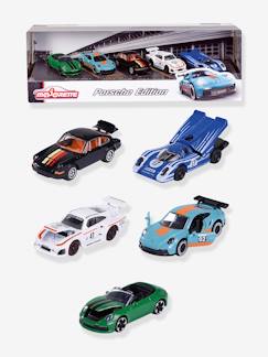 -5-teiliges Spielzeugauto-Geschenkset Porsche Motorsport MAJORETTE
