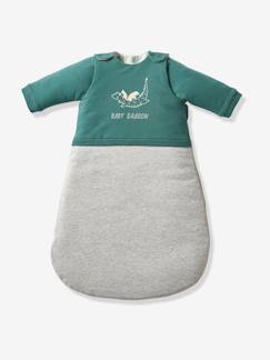 -Baby Schlafsack mit abnehmbaren Ärmeln DRACHE Oeko-Tex