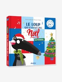 Jouet-Livres-Livres sonores-Le Loup qui n'aimait pas Noël en musique - AUZOU