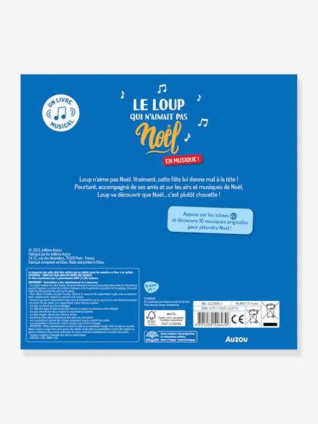 Französischsprachig: Le Loup qui n'aimait pas Noël en musique - AUZOU mehrfarbig 