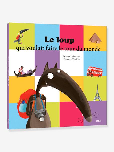 Französischsprachiges Bilderbuch 'Le Loup qui voulait faire le tour du monde' - AUZOU mehrfarbig 