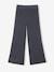 Pantalon large en tricot tout doux fille anthracite 