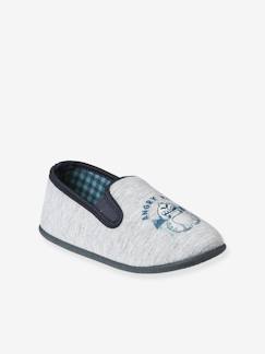 Chaussons élastiqués enfant en toile