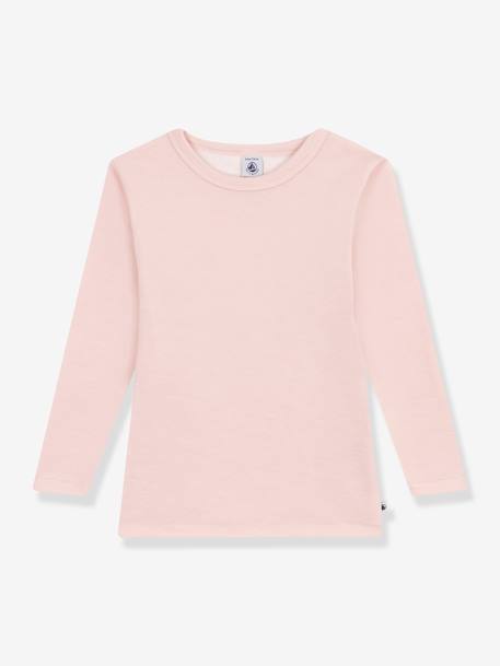 Kinder Thermo-Shirt mit Wolle PETIT BATEAU rosa 