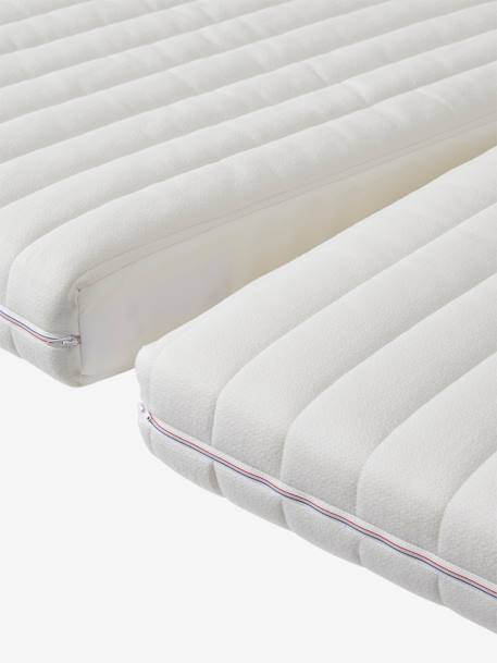 Matelas entretien facile spécial lit évolutif Blanc 