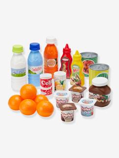 Spielzeug-Nachahmungsspiele-Küche, Geschirr und Lebensmittel-Kinder Lebensmittel-Set 100 % CHEF ECOIFFIER