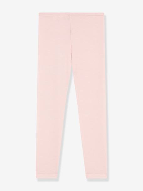 Thermo-Leggings mit Wolle PETIT BATEAU rosa 