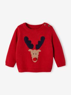 Baby-Pullover, Strickjacke, Sweatshirt-Baby Weihnachts-Pullover