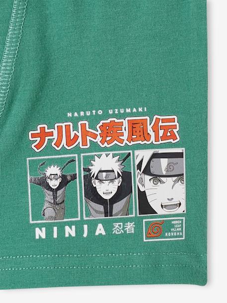 Lot de 3 boxers Naruto Uzumaki® menthe 