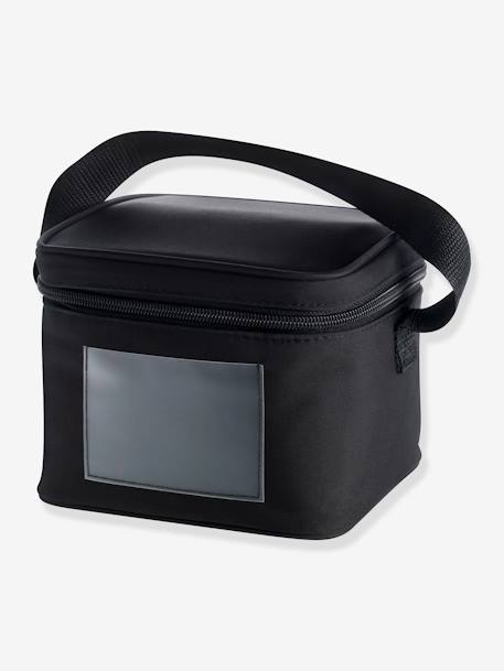Cooler Bag - Compartiment et bloc réfrigérant + 4 biberons MEDELA noir 