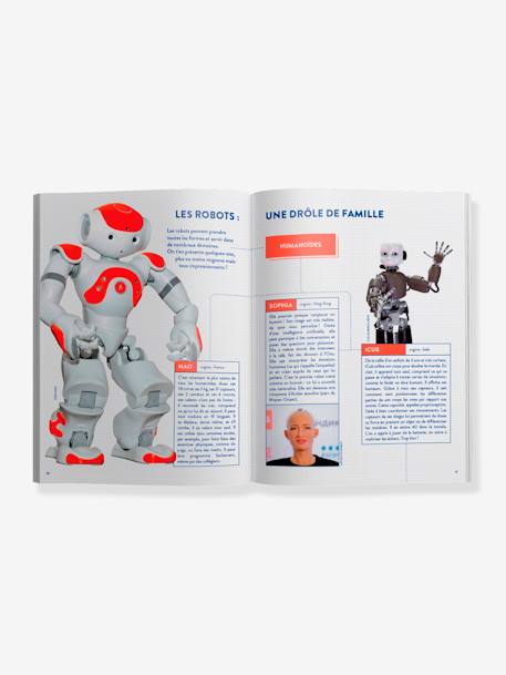 Kit ludo-éducatif 2 en 1 - Les Robots - Fabrique ton bras robotique qui bouge ! - PANDACRAFT bleu 