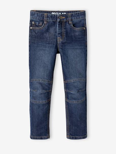 Die „Unverwüstliche“, robuste Jungen Straight-Jeans „waterless“, Hüftweite COMFORT denim brut 
