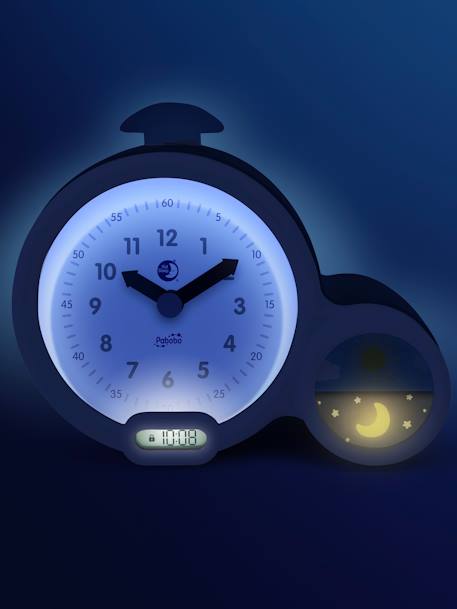 Réveil Kid Sleep Clock bleu+gris+rose 