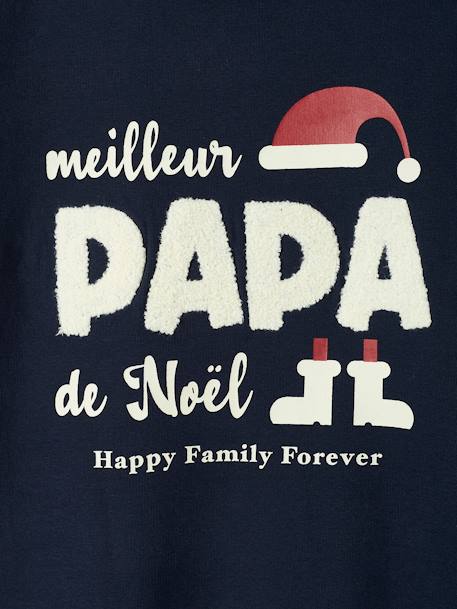 Herren Weihnachts-Sweatshirt Capsule Collection HAPPY FAMILY FOREVER marine 