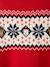 Eltern Weihnachts-Pullover Capsule Collection FAMILIE Oeko-Tex rot 