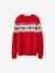Eltern Weihnachts-Pullover Capsule Collection FAMILIE Oeko-Tex rot 