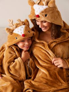 Weihnachts-Deko-Junge-Kinder Decke mit Ärmeln, Rentier