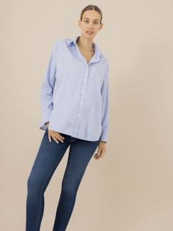 Klinikkoffer-Umstandsmode-Jeans-Slim-Fit-Jeans für die Schwangerschaft CLASSIC ENVIE DE FRAISE ohne Einsatz