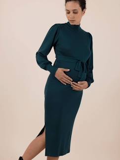 Umstandsmode-Kleid-Strickkleid für die Schwangerschaft IRINA LS ENVIE DE FRAISE