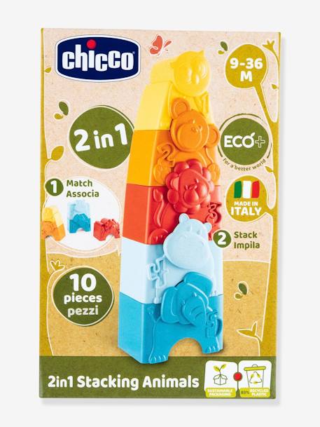 Baby Stapeltiere ECO+ CHICCO mehrfarbig 